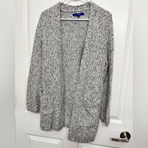 Gray cardigan